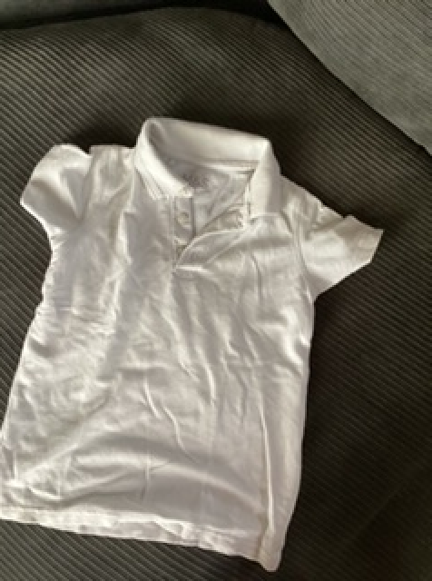 White polo shirt
